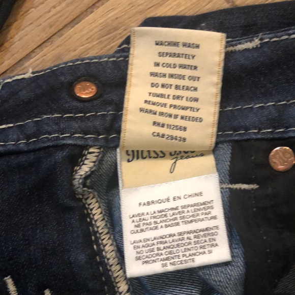 Miss Me Jeans bling details size 26 signature rise skinny NWOT - Picture 9 of 9